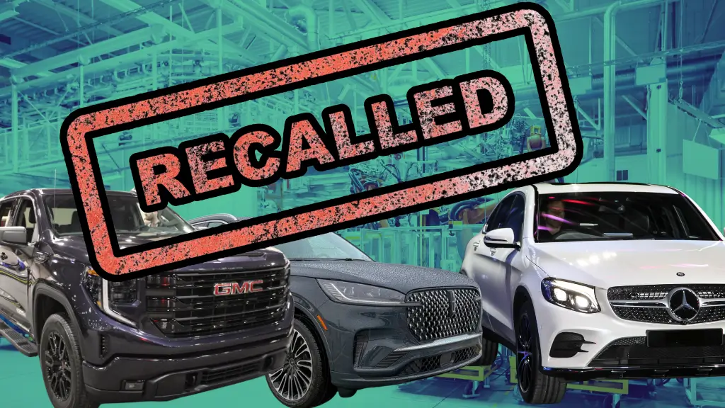 Multiple safety issues prompt recalls across Mercedes-Benz, Ford, and GM vehicles, impacting seat belts, airbags, and transmission systems