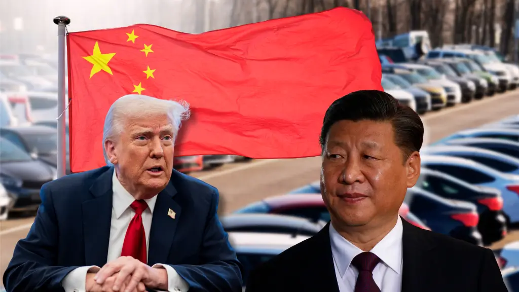 President Trump meets with Chinese leader Xi Jinping in Beijing this week. It comes as China says it exports more EVs than ICE cars, despite a U.S. ban on Chinese auto imports.