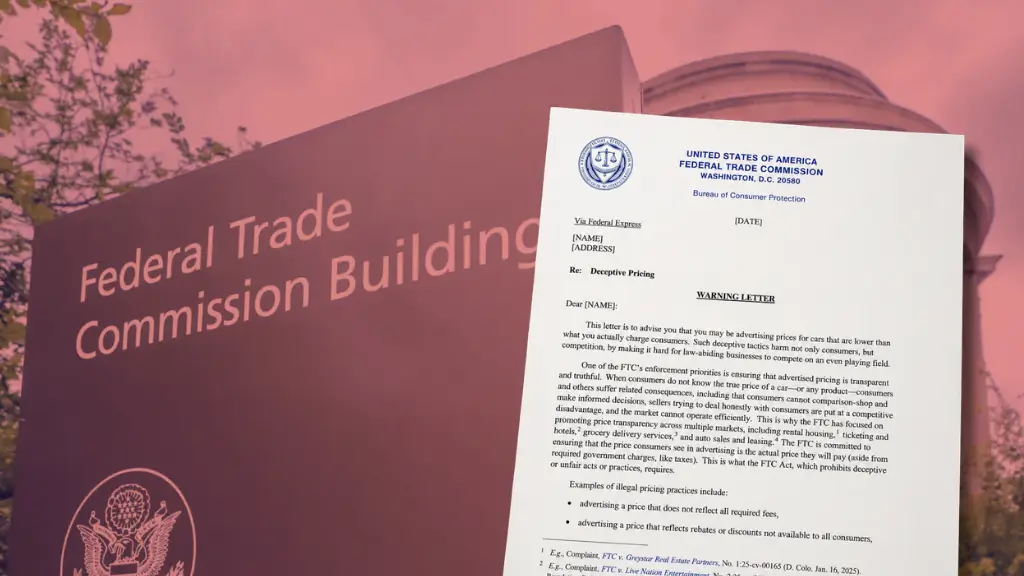 FTC names the 97 dealerships and groups it warned about deceptive pricing