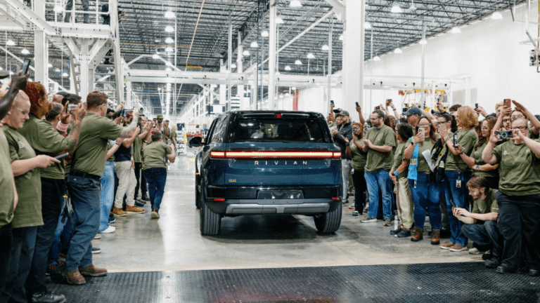 Rivian increases Georgia plant capacity to 300,000 units, narrows Q1 losses