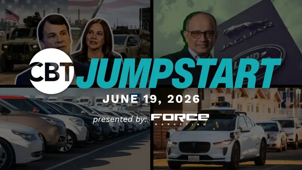 GM & Ford pursue defense contracts, JLR targets U.S. growth, Wholesale prices rise mid-June