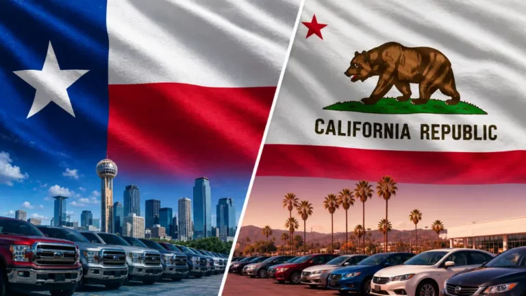 Texas closing in on California as the nation’s top auto market