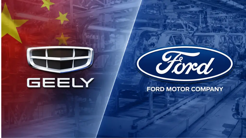 Ford partners with China's Geely to build EVs in Spain