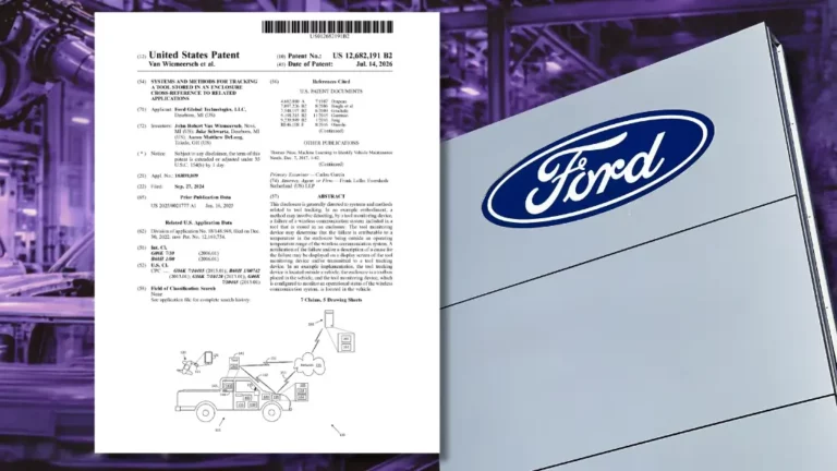 Ford files patent for smart tool tracking system in vehicles